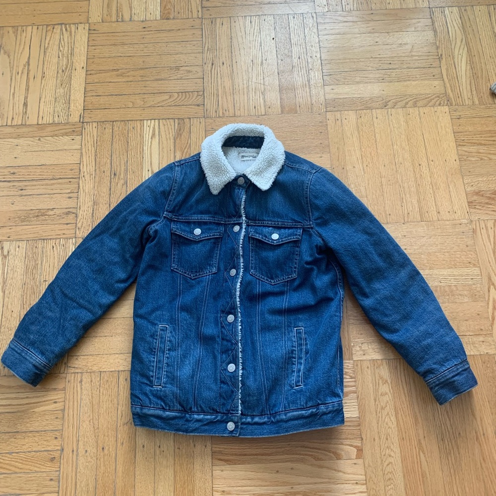 Madewell Sherpa Trucker Jacket